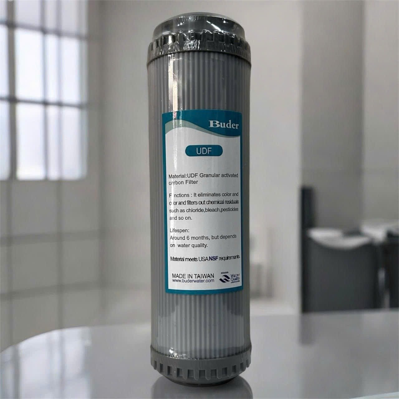 loilocUDFbuder2 Lõi lọc nước than hoạt tính UDF Buder - Ảnh 1